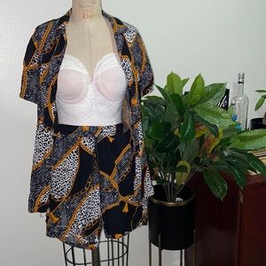Two Piece high end short set